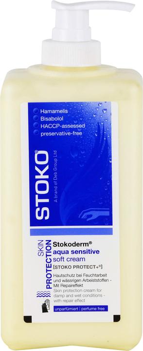 Actual product image SC Johnson Stokoderm aqua sensitive, 500 ml cream (500 ml)