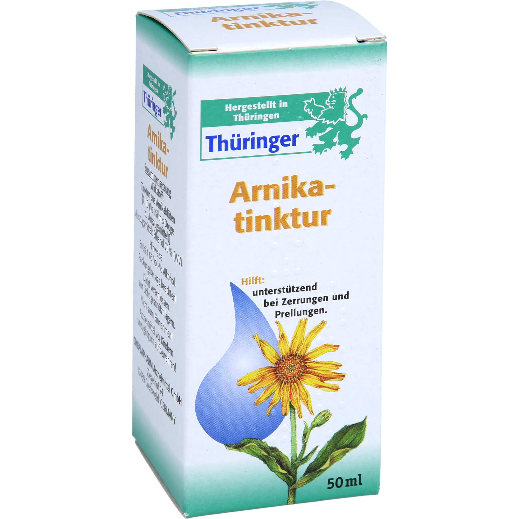 Cheplapharm, Bodylotion, THUERINGER ARNIKATINKTUR, 50 ml Lösung (50 ml)