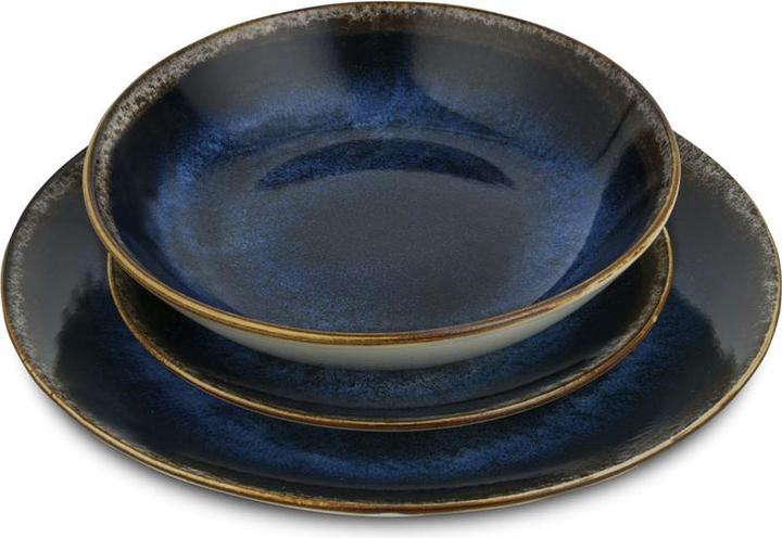 Image du produit BerlingerHaus Haus 18-teiliges Tellerset rund Deep Sea Collection (18 pièce(s))