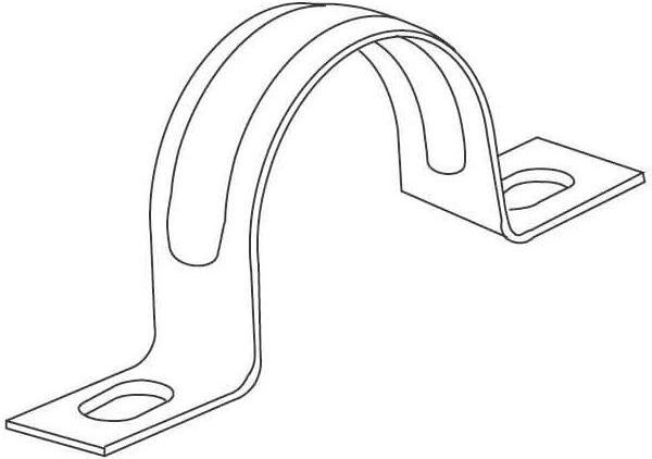 Produktbild Kleinhuis 736M40 Befestigungsschelle ST zweilappig M40 736M40