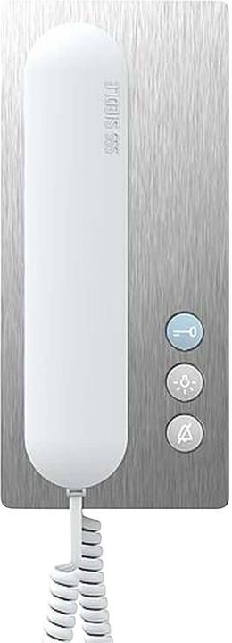 Stainless steel/white