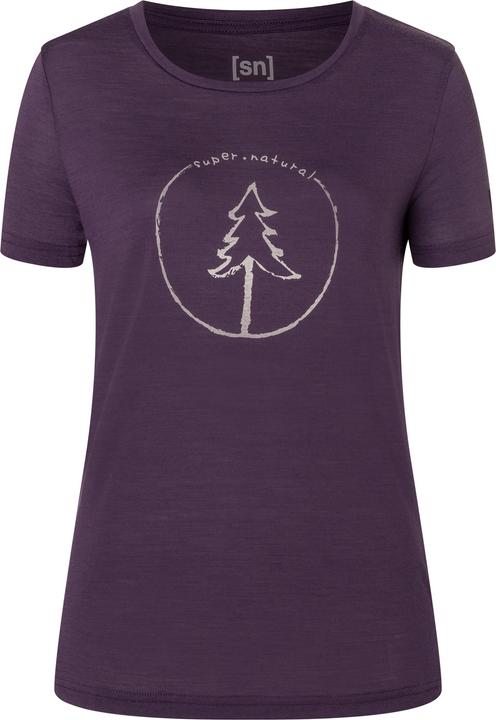 Super Natural Maglietta Con Albero A Bolle D'Aria (XS)