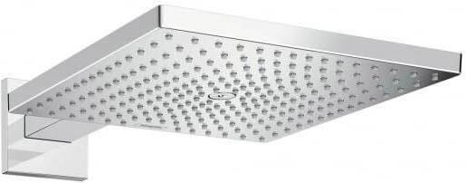 Produktbild hansgrohe Raindance E 300 Kopfbrause mit Brausearm (mattweiss) (1 Strahlarten, 19 l/min)
