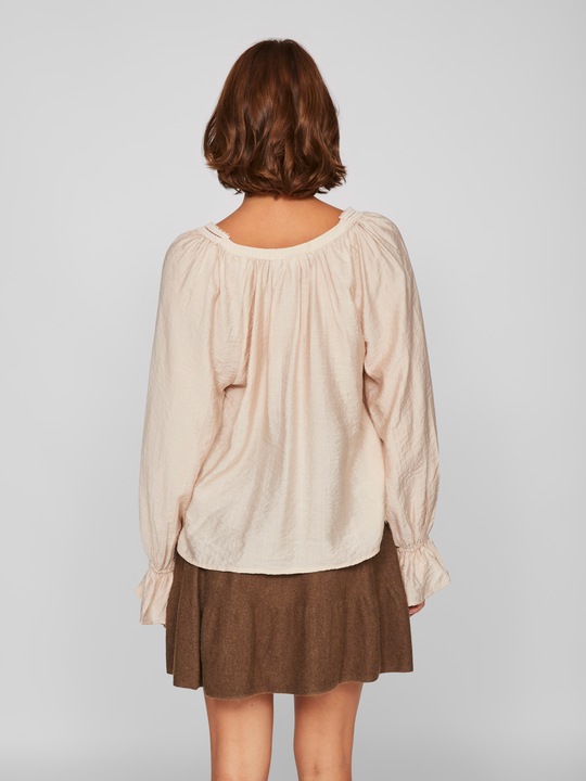 Actual product image Vila V-neck top with long sleeves (38)