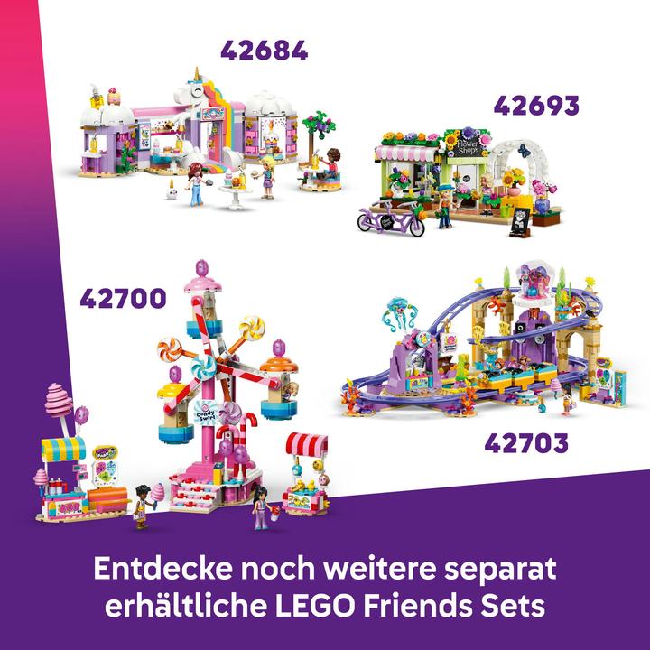 Produktbild LEGO Feentassen-Karussell mit Blumendeko (42702, LEGO Friends)