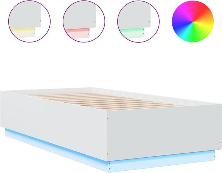 Actual product image vidaXL Bettgestell (75 x 190 cm)