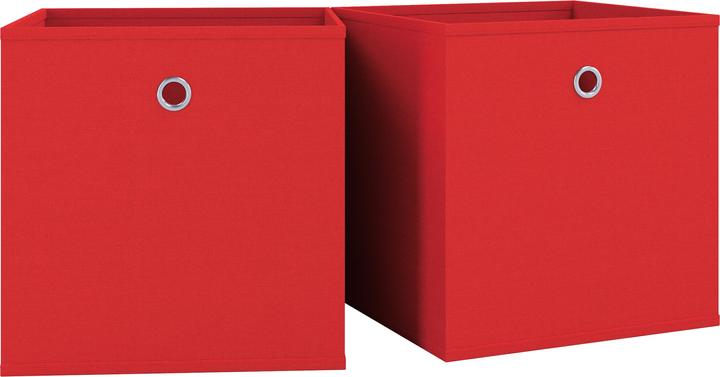 Image du produit VCM Lot de 2 boîtes pliantes en tissu Boxas (27 x 27 x 27 cm)