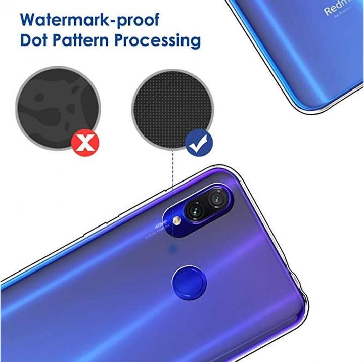 Actual product image Screenguard Xiaomi Redmi 7 Flexible TPU Clear Case (Xiaomi Redmi 7)