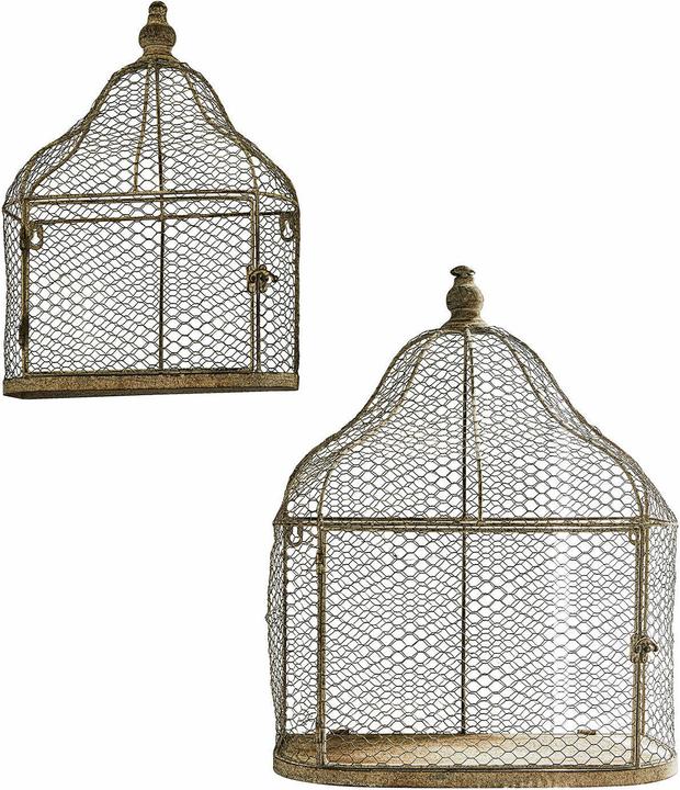 Actual product image Loberon Aviary Set of 2 Cavan antique grey
