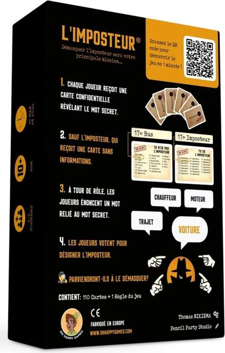 Image du produit Gigamic L'escroc (Français)