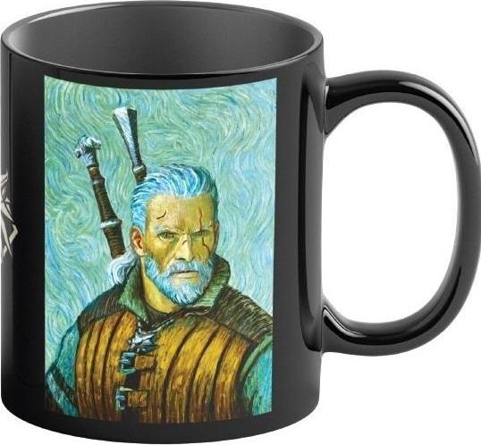 Produktbild CEN Kubek termoaktywny Good Loot Game Art Chronicles The Witcher (Wiedźmin) Geralt & Vincent van Gogh (450 ml, 1x)