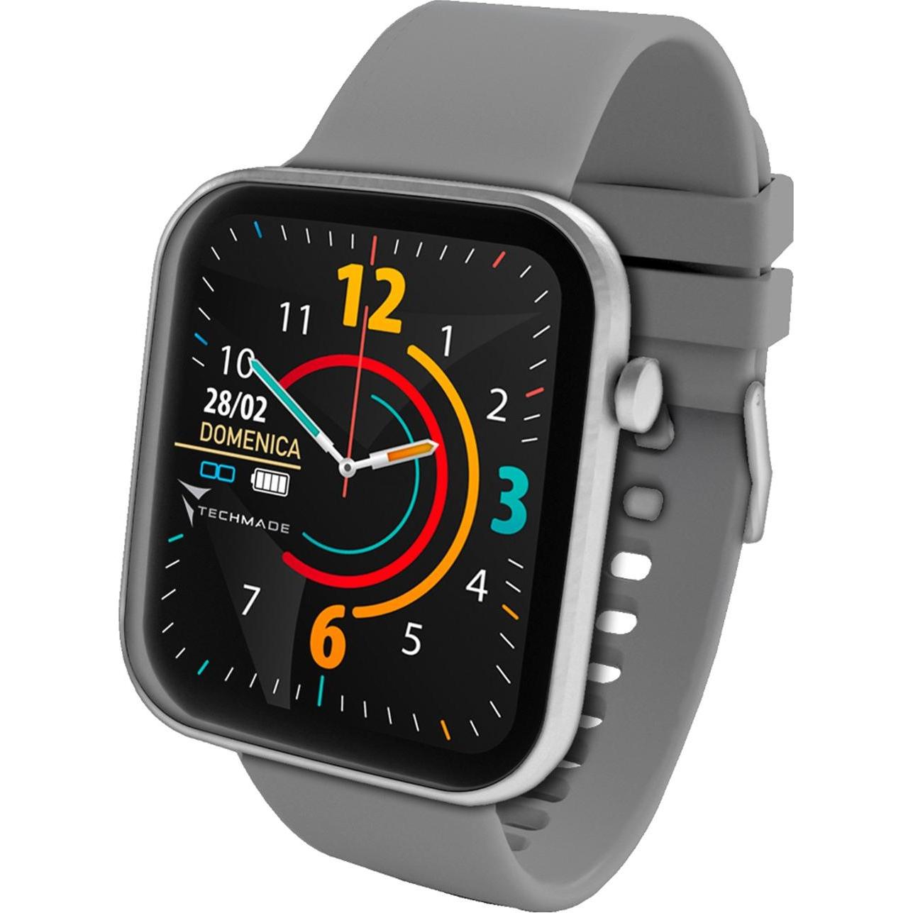 Techmade Smart Watch Hava Grey TM-HAVA-GY, Smartwatch