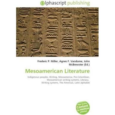 Mesoamerican Literature, Fachbücher