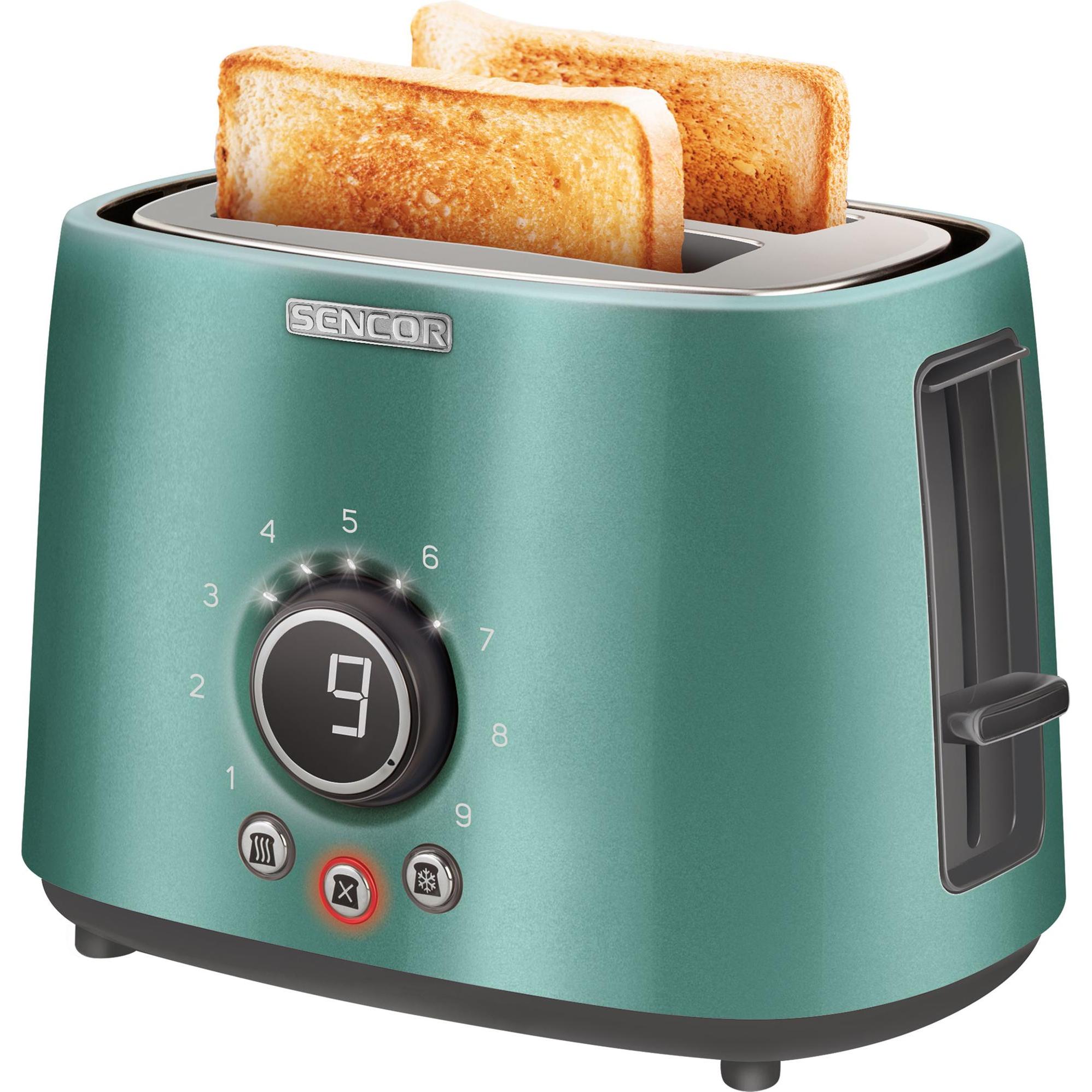 Sencor Toster STS 6051GR, Toaster, Grün