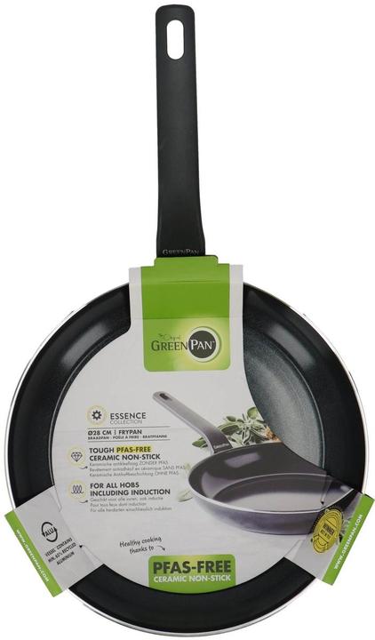 Actual product image Greenpan Gp Essence frying pan 28 Cm (Frying pan, Aluminium, 28 x 48.60 cm)
