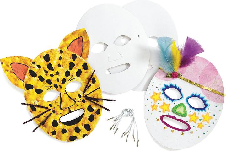 Produktbild Colorations Färbungen – Erstellen und dekorieren Sie Ihre eigenen Pappmasken, Se