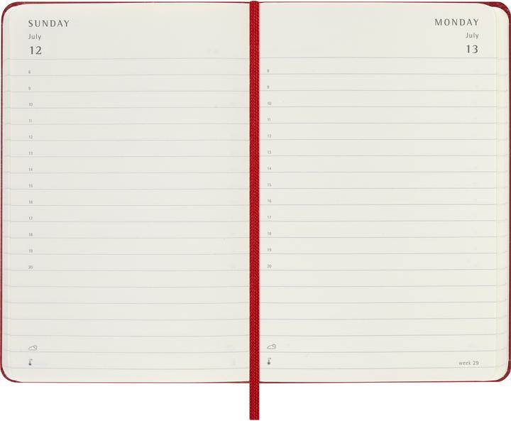 Image du produit Moleskine Agenda de poche Daily (9 x 14 cm, Anglais)