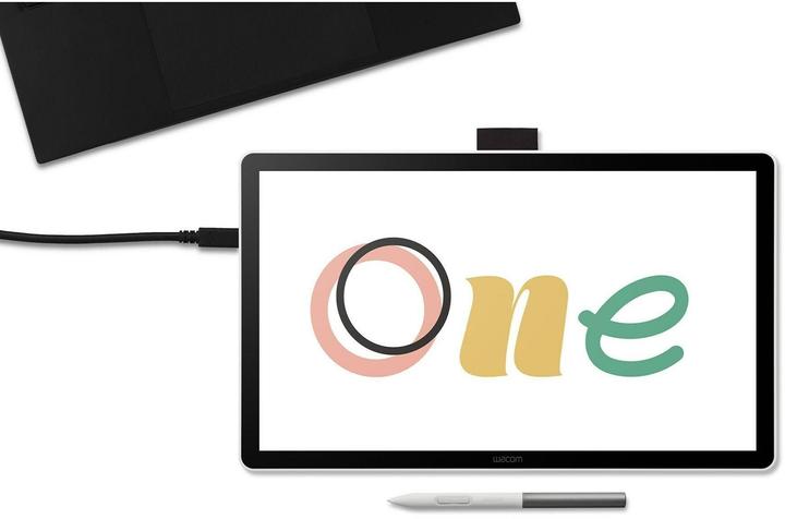 Actual product image Wacom One Pen Display 14" (14", 2540 lpi)