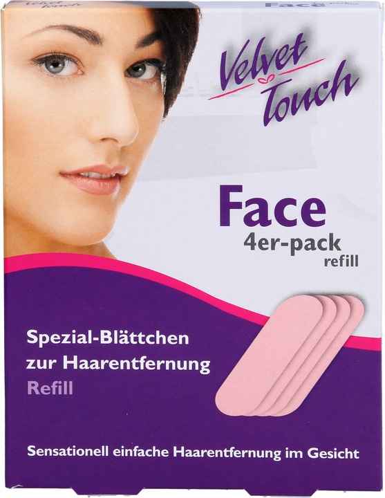 Actual product image Velvet Touch Face refill set 4 pieces, 1 pc. pack (Body cream)