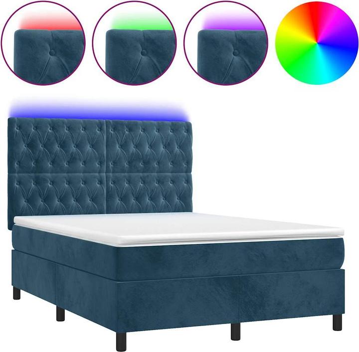 Actual product image vidaXL Boxspringbett (140 x 190 cm)