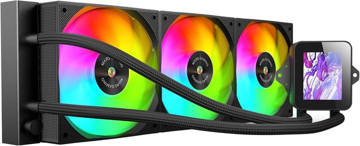 Image du produit Mars Gaming Kit Watercooling Aio Ml-Vision RGB - 360mm (Noir)