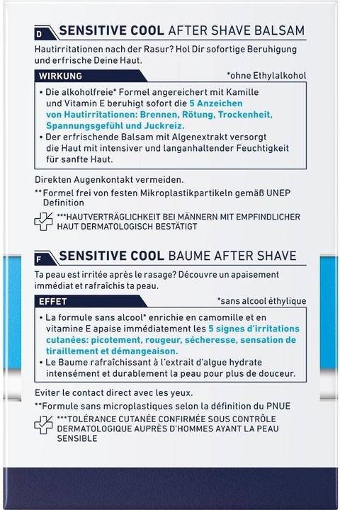 Actual product image Nivea Men Sensitive (Balm, 100 ml)
