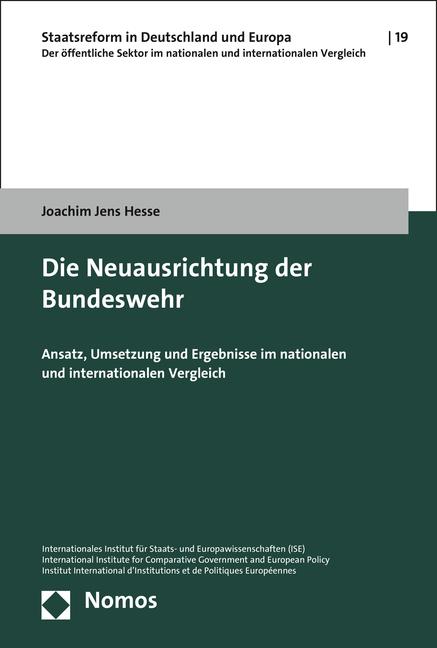 Produktbild Die Neuausrichtung der Bundeswehr (Deutsch, Joachim Jens Hesse, 2016)