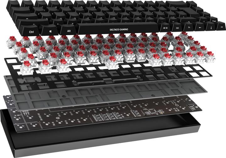 Produktbild Deltaco Gaming GAM-100-DE (DE, Kabelgebunden)