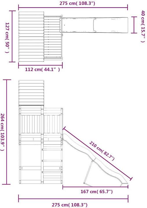 Actual product image vidaXL Hettie