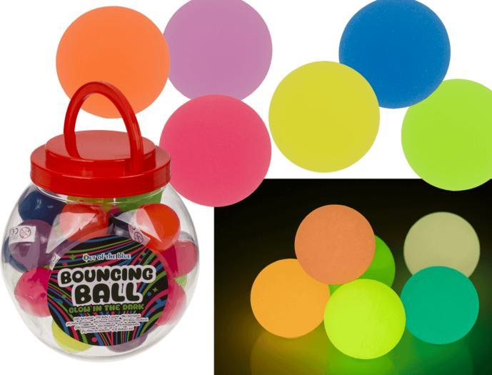Out of the blue Springball Glow in the Dark assortiert 4.5 cm, 1 Ball