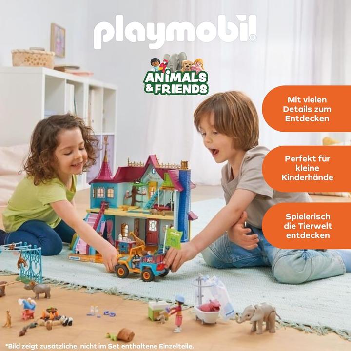 Actual product image Playmobil Colourful animal villa