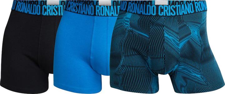Actual product image CR7 Mens Trunk Cotton Stretch 3-Pack (L, pack of 3)