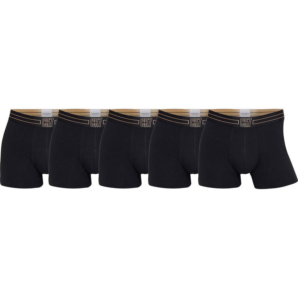 Thumbnail - CR7, Herren, Unterhosen, Mens Trunk Cotton Stretch 5-Pack, Blau, (XXL, 3er Pack)