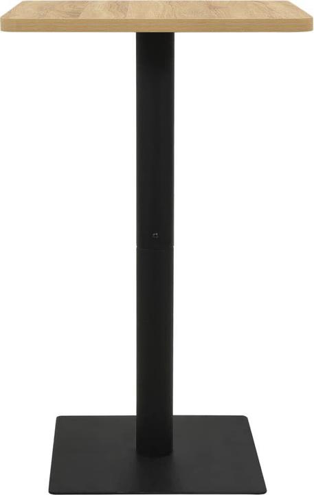 Produktbild vidaXL Bistrotisch Eichefarben 78,5x78,5x107 cm,Farbe: Eichenoptik (78.5 x 78.5 x 107 cm)