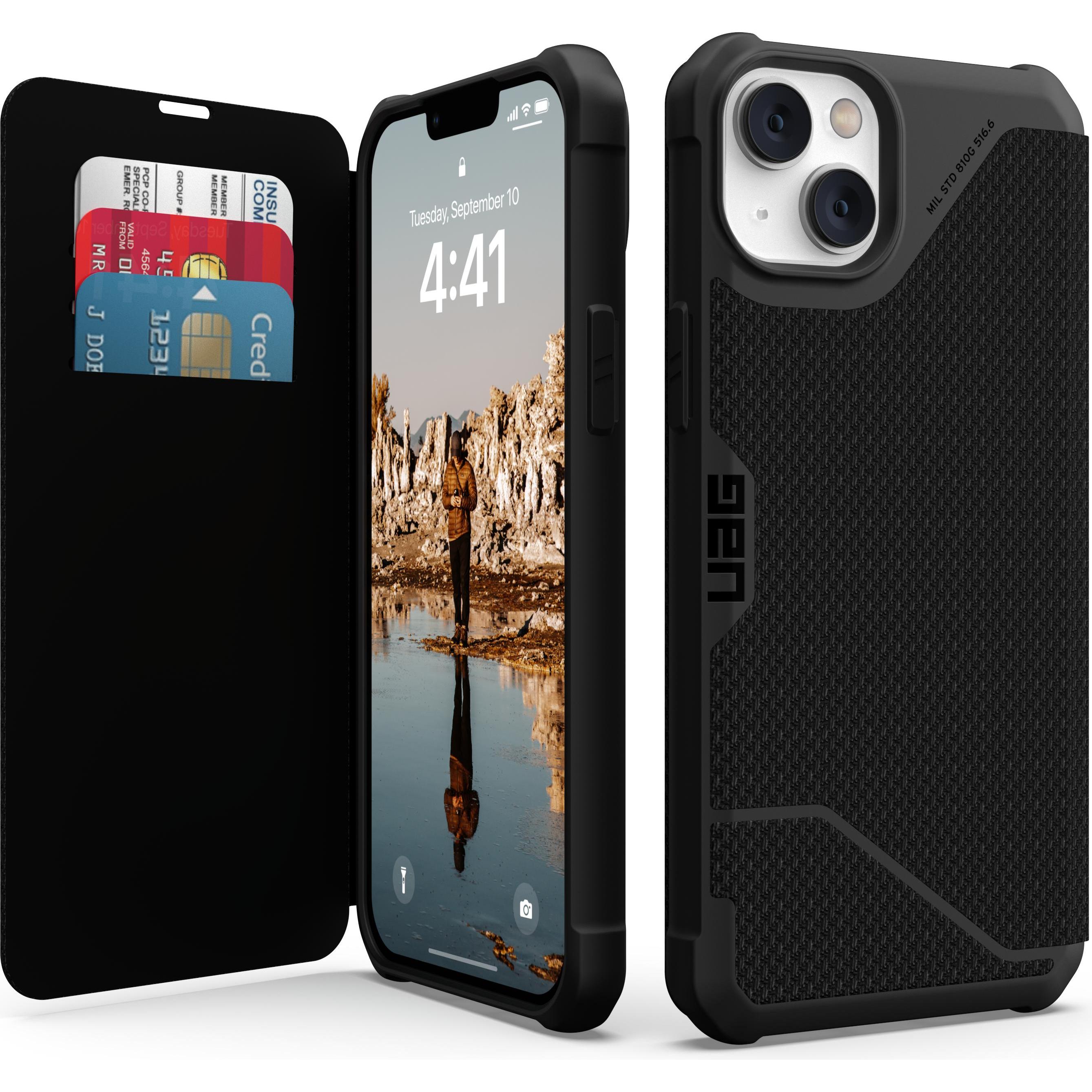 Thumbnail - UAG Metropolis Case (Apple iPhone 14 Plus), Smartphone Hülle, Schwarz