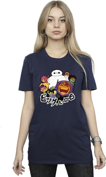 Produktbild Disney Big Hero 6 Baymax Group Manga TShirt (XXL)