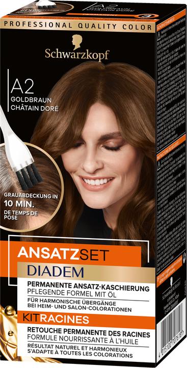Produktbild Schwarzkopf Ansatzset Diadem (R2 Goldbraun)