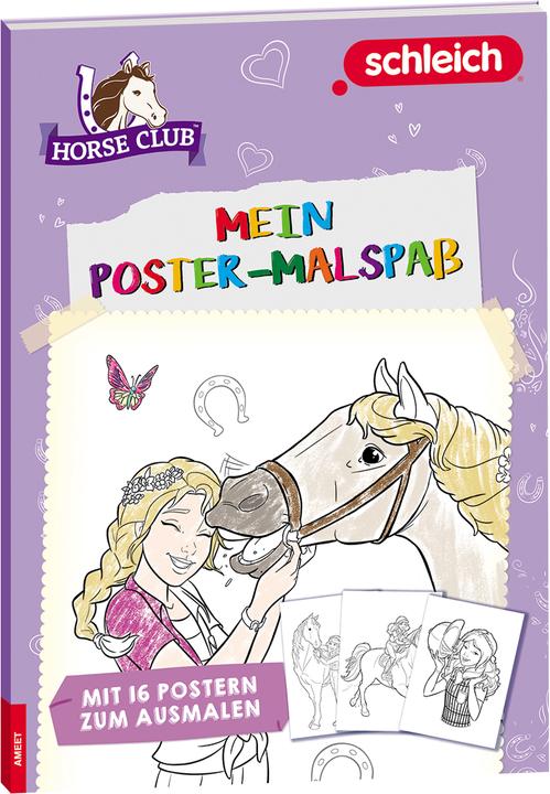Image du produit Schleich Horse Club - Mon poster à colorier