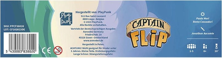 Produktbild Asmodée Captain Flip (Deutsch)