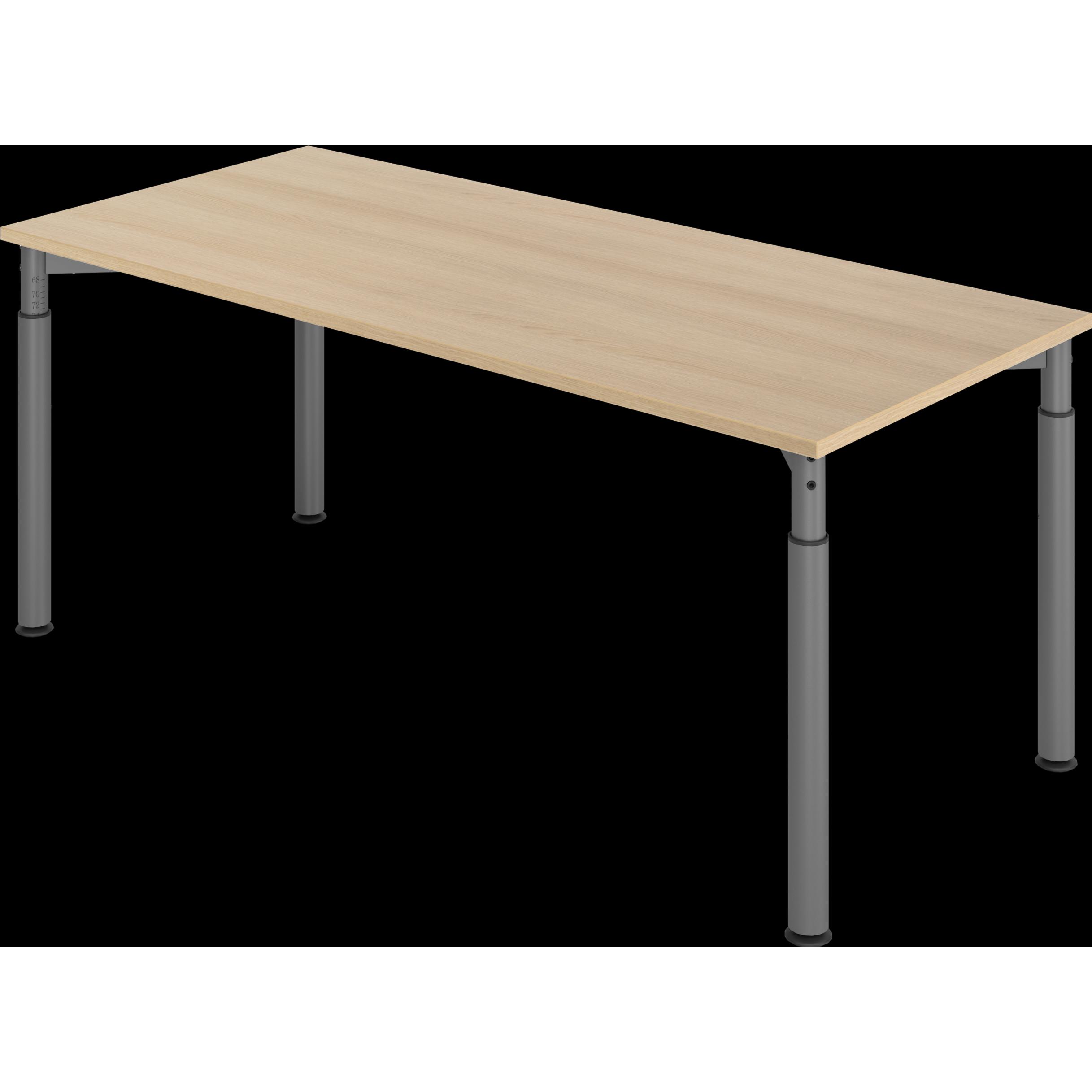 MC, Schreibtisch, MyTable Y Schreibtisch mit Gestell Graphit (1800 x 800 x 680 mm)
