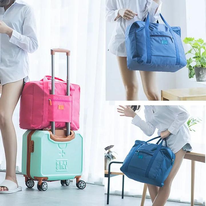 Produktbild Only-Bags.Store Faltbare Seesack-Reisetasche Leichte Reisetasche Tote Carry On Gepäcktasche Weekender Overnight