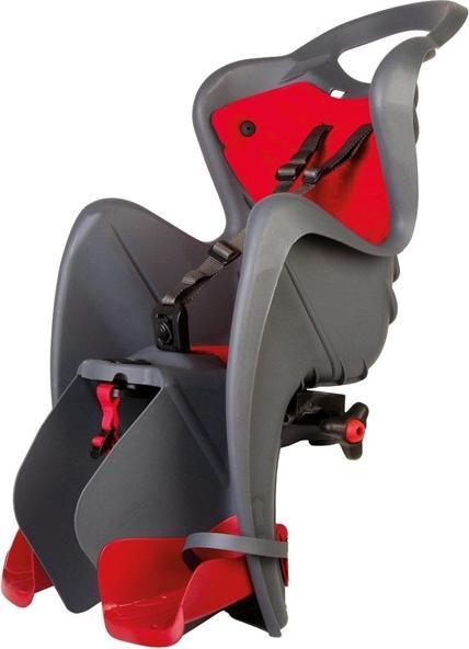 Actual product image Bellelli Bike Seat Back Child Mr Foxclamp Grey