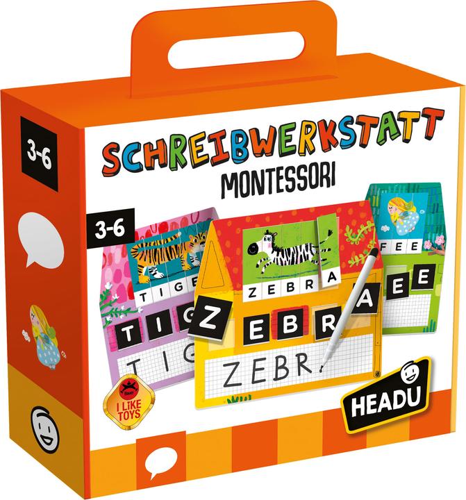Headup Games Headu - Schreibwerkstatt Montessori (Deutsch)