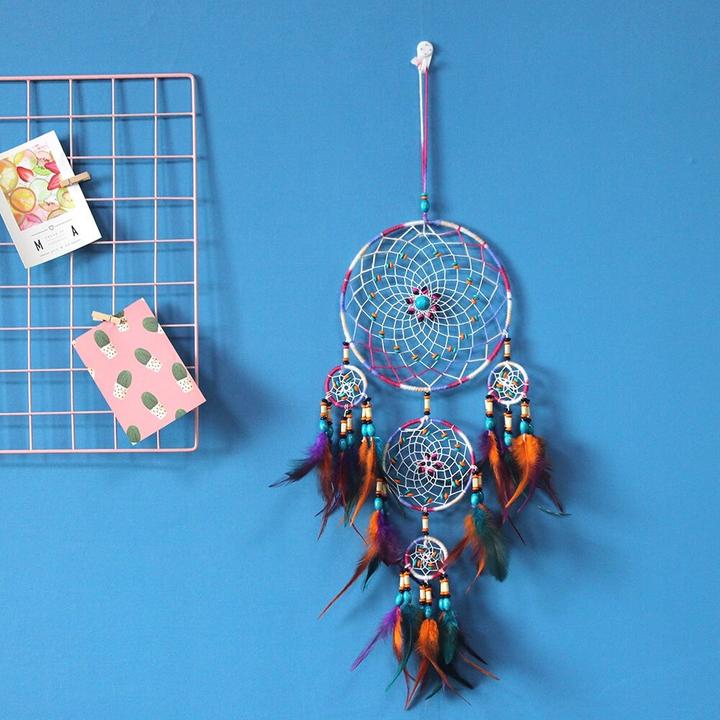 Image du produit Cover-Discount Traumfänger Dream Catcher Wooden (40 x 20 cm)