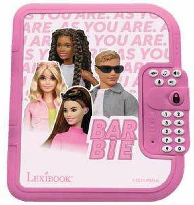 Lexibook Elektronisches Tagebuch Barbie mit Stift & Notizbuch