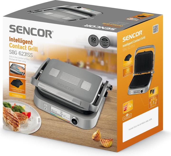 Actual product image Sencor Electric grill SBG 6231SS