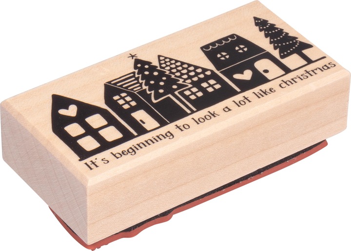 Produktbild Butterer Stempel "Little town"