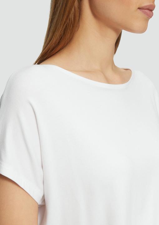 Produktbild S.Oliver T-Shirt Fliessendes Jersey-Shirt mit überschnittenen Schultern (36)