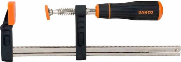 Actual product image Bahco Screw clamp with rubberised handle, 400 x 120 mm (400 mm)