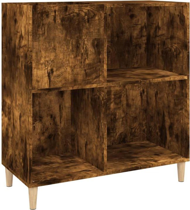 Actual product image vidaXL Plattenschrank Räuchereiche 84,5x38x89 cm Holzwerkstoff